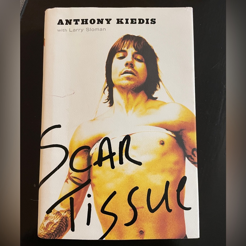 Scar Tissue by Anthony Kiedis, hardcover